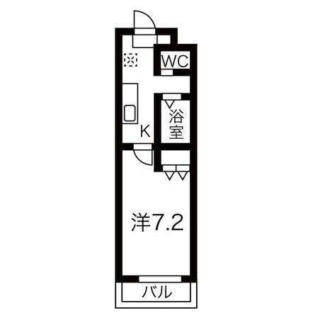 浄心駅 徒歩14分 4階の物件間取画像